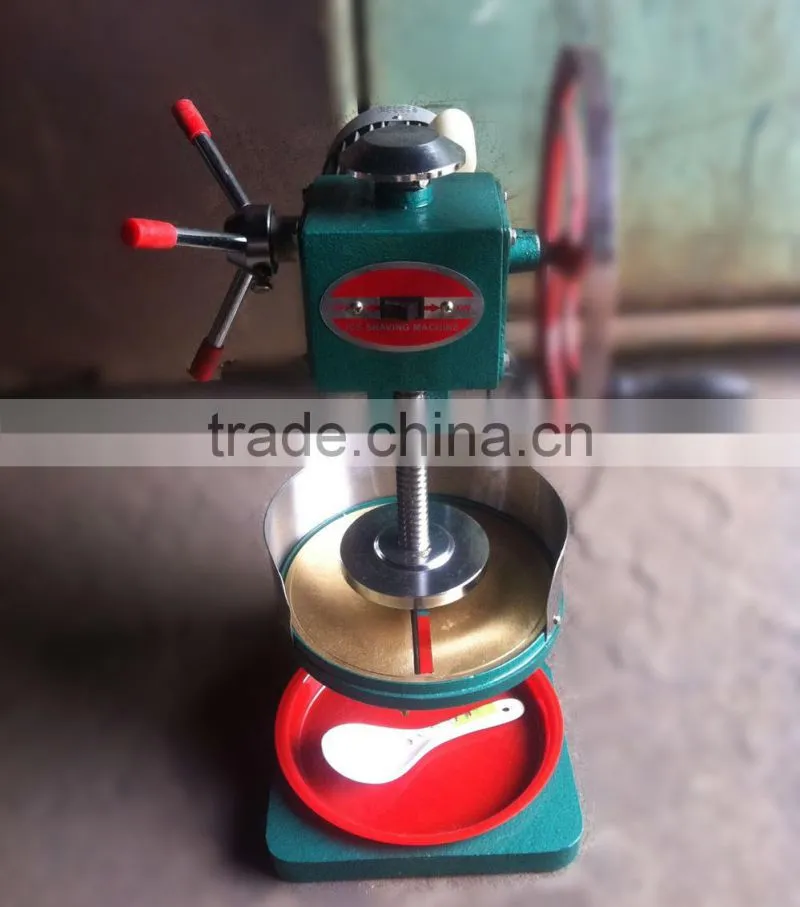 Commercial electric ice shaver machine
