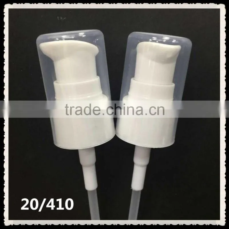 20/410 PP Material Full Cap Cosmetic Cream Pump Plastic Pump