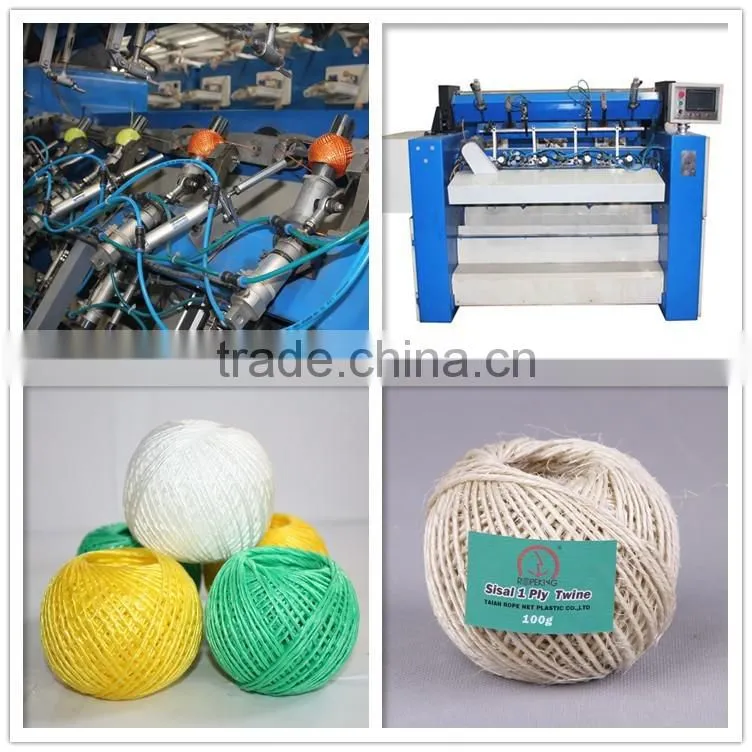 MULTI HEADS,HIGH SPEED, AUTOMATIC, PP TWINE BALLING MACHINE(20-2000g)/ball winder: https://youtu.be/dgLn6ZkZtJA