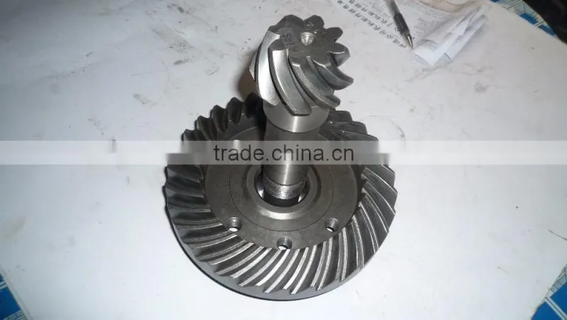 Diesel engine Spiral crown gear Shank-type spiral bevel pinion tire 6.00-16