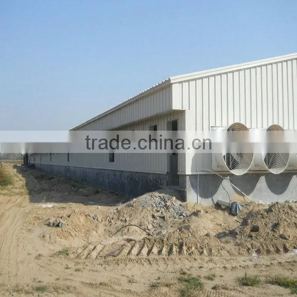 Steel Structure Design Poultry Farm Shed China