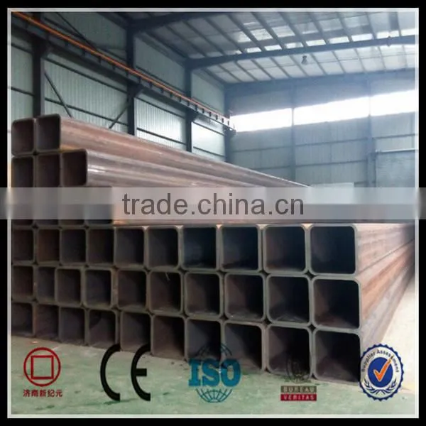 100*200mm Black Rectangular Tube