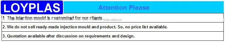 Custom High quality nut inserting plastic injection molding