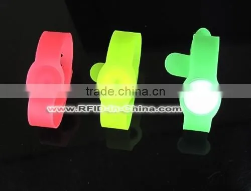 Flexible PVC Rfid Wristbands for Events