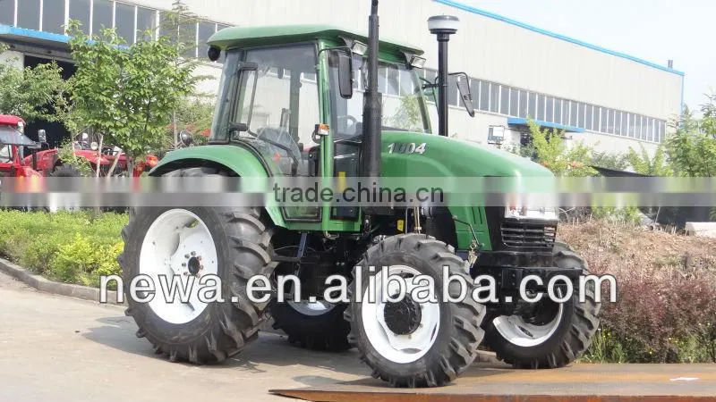 100HP with front end loader and backhoe farm tractor