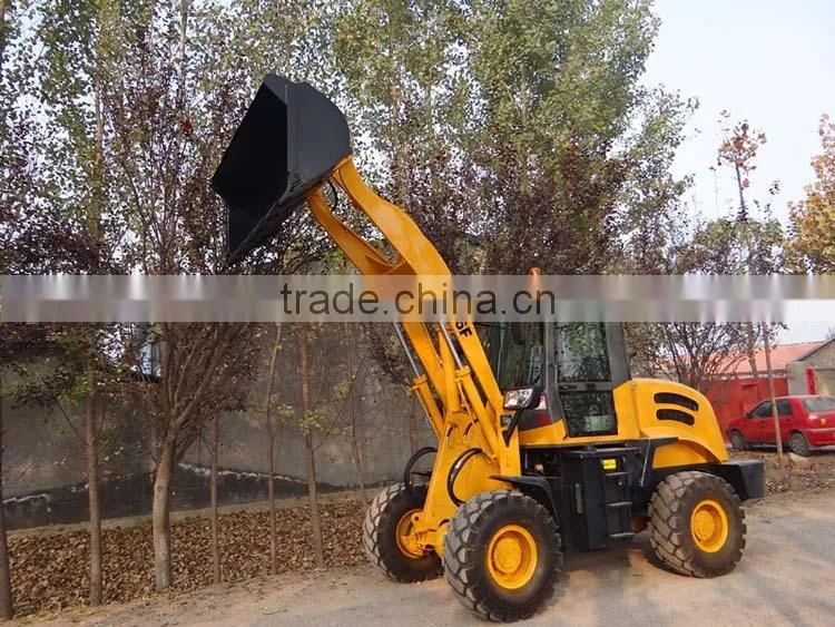 1.6T ZL16F CE Certified Europe Market wheel loader with forks