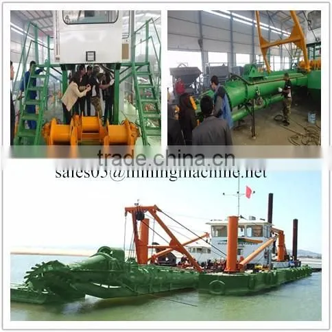 Hydraulic cutter suction dredger with KeDa Brand