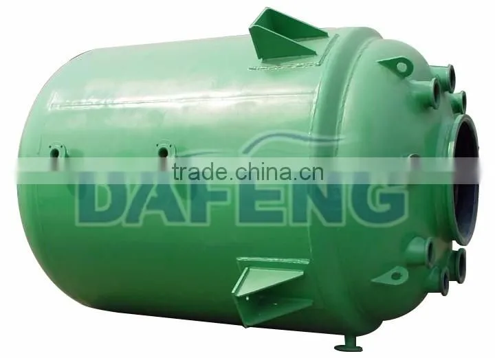Stainless Steel Chemical Reactor limpet oil heated Jacket Type Reactor