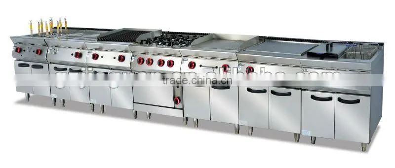 Gas Commercial Kitchen Equipment-Cooking Ranges