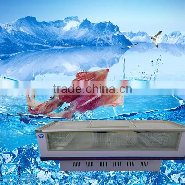 Seafood display-seriesrefrigeration part/absorption refrigeration system/compressor used refrigeration