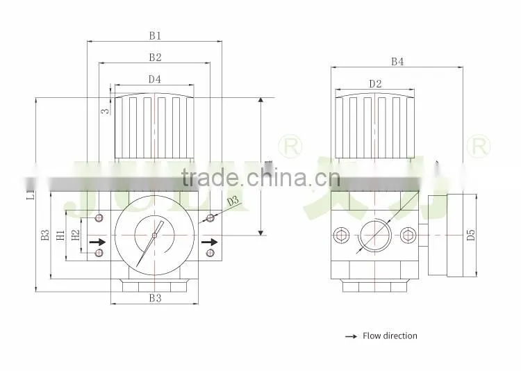 Whole sale JULY durable pneumatic source treatment units filter for regulator