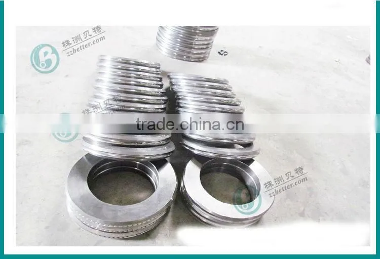tungsten carbide roll for rolling mills