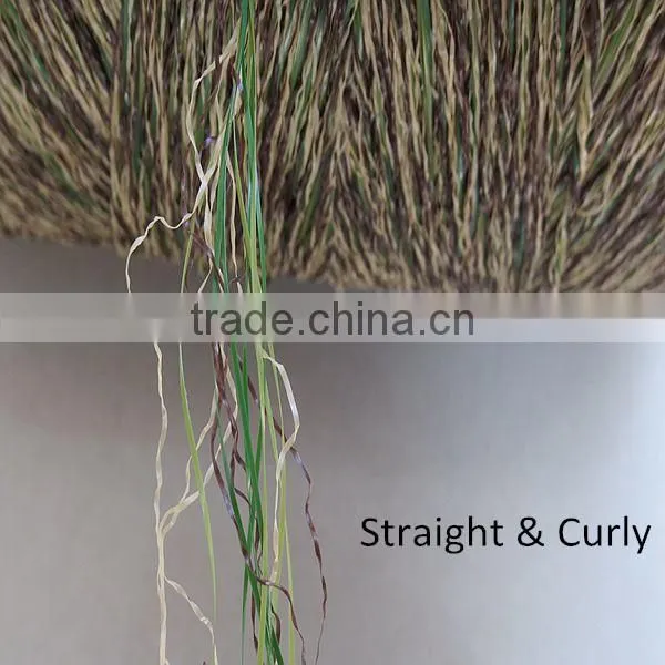 PE straight & PP curl Artificial Grass Yarn