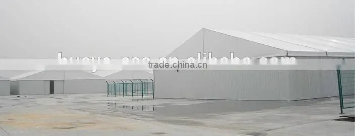 20x80m temporary aluminum warehouse tent storage tent with PVC fabric large industrial tent