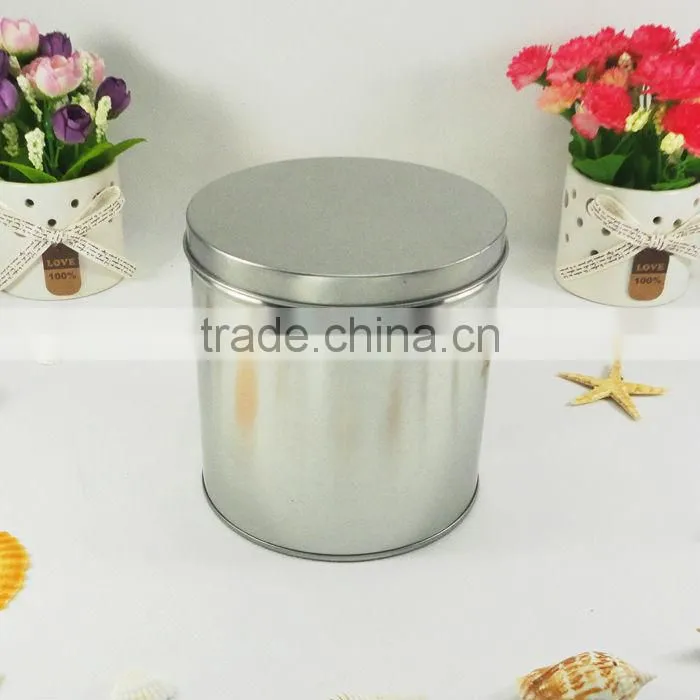 DIA120*120MM big tall round blank mint tin box