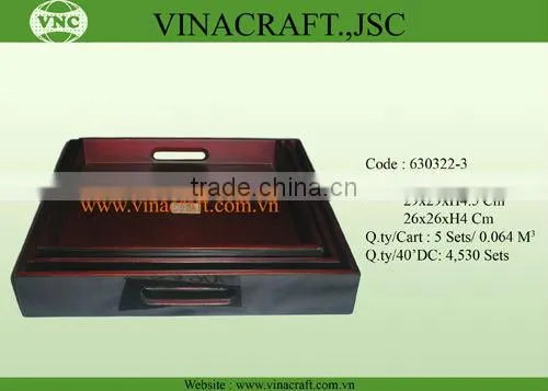 Bamboo lacquer Plate