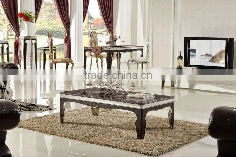 C372 Modern style marble top tea table