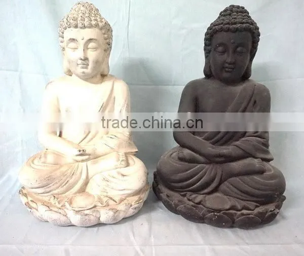 Decor fiberglass clay buddha statues for sale