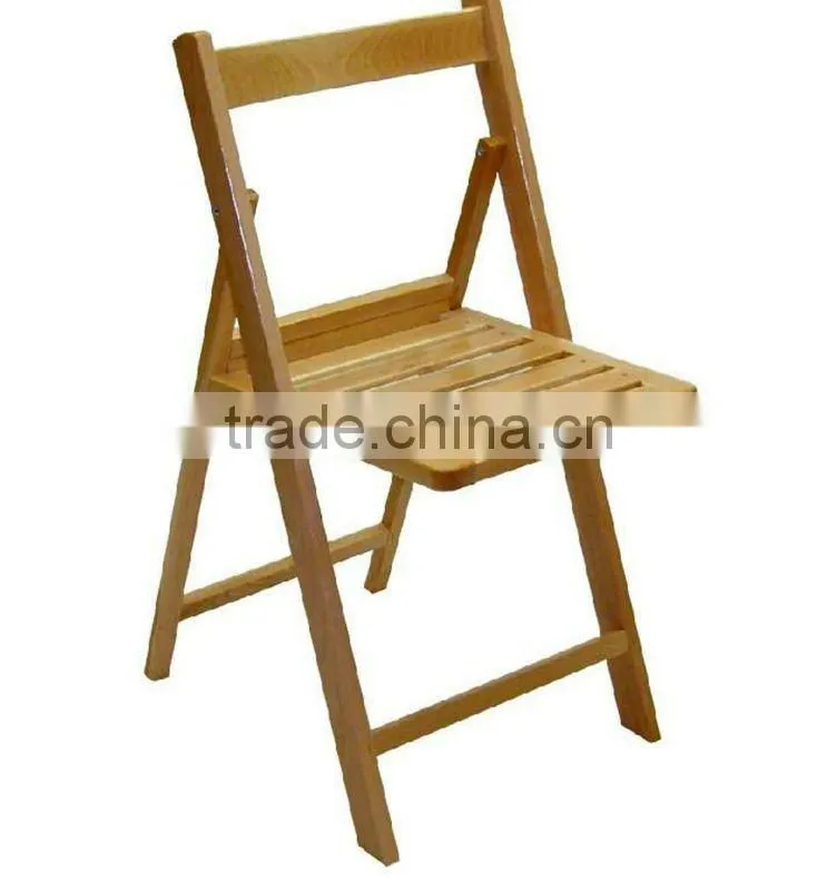 folding wooden chair