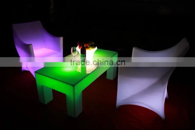 Energy and comfort led glowing chair modern home led sofa