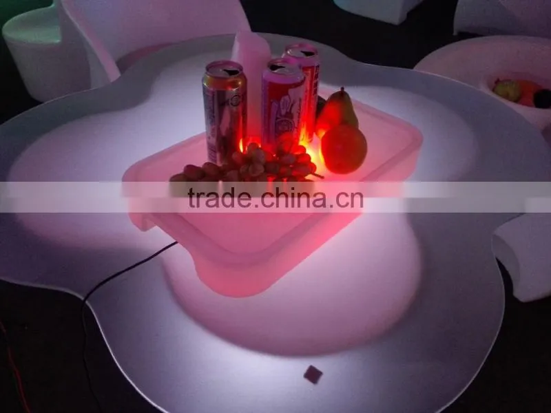 LLDPE material led tray used in Party and club