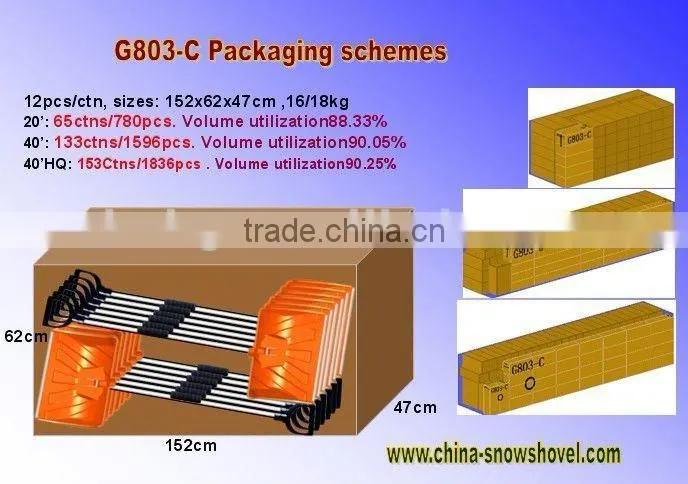 G803-XY color detachable box Double-pole multi-saving ice pick, shovel snow