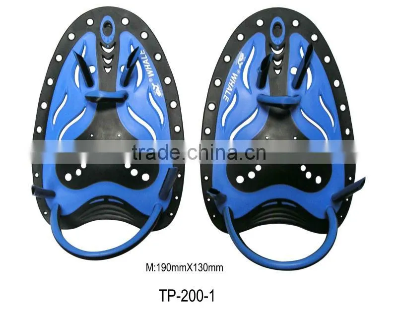 Adjustable Silicone Hand Swimming Training Trax Paddles (TP-200)