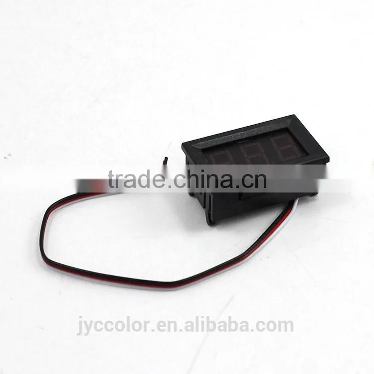 LED Panel Meter Mini Digital Voltmeter Volt Voltage Meter DC 0-30V