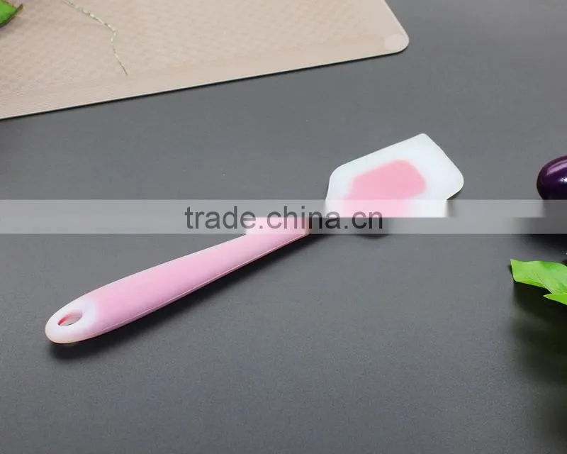 CK-3049 FDA&LFGB 7pcs kitchen accessories heat resistant non stick seamless silicone kitchen utensil set nylon inside