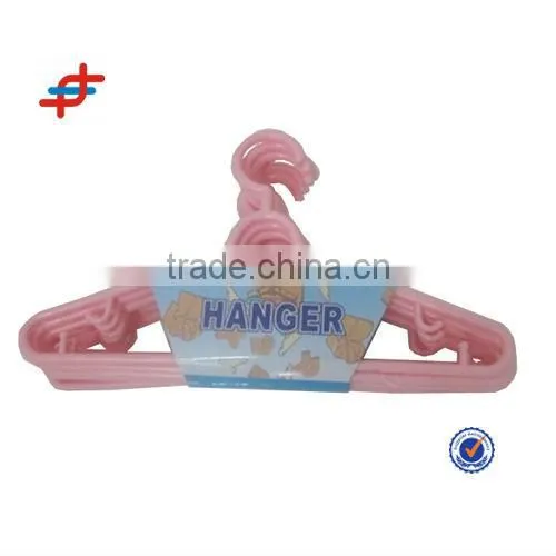 Plastic clothes hangers, thick, 6PCS