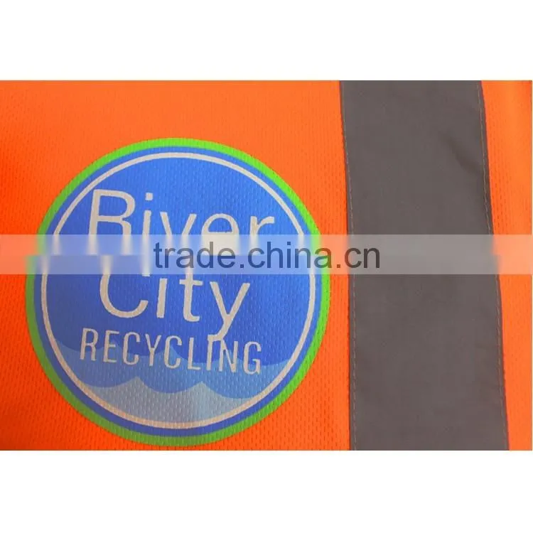 Reflective Polo shirt high visibility short sleeve