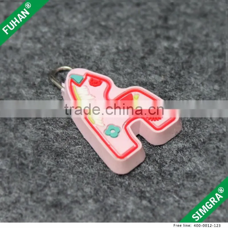 High Quality Eco-friendly Plastic Material Printing Design Zipper Sliders