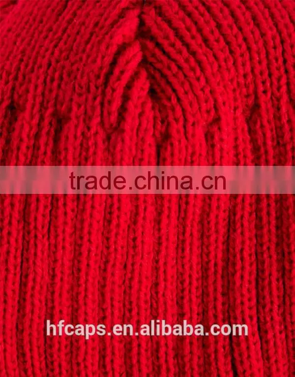Custom Fashion 100% Acrylic Red Skullies
