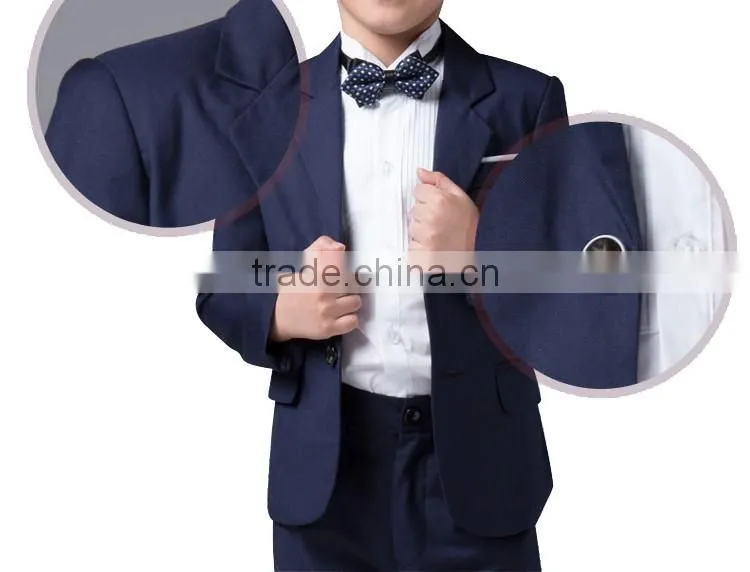 2015 new design wedding suit for children boys suit pant coat children