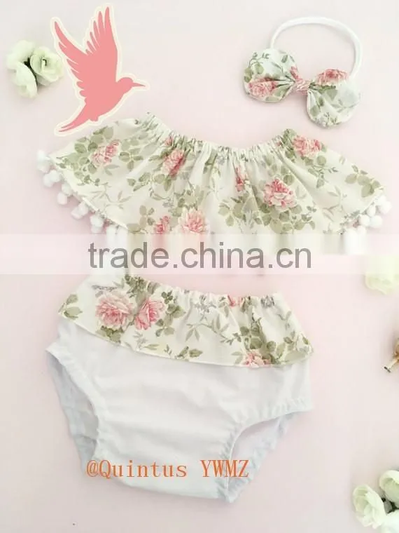 Wholesale baby girl 2 pieces swimsuit 2017 innovative products ideas from China