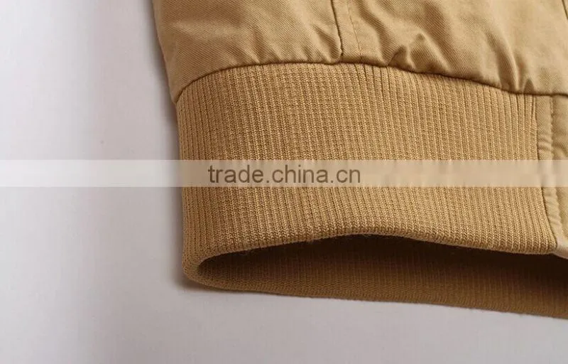 Customize Fashion Man Coat, High Quality 100%Cotton Men Winter Jacket