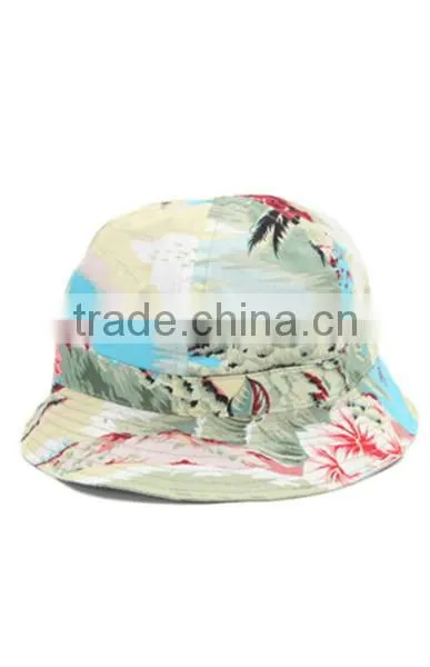 Custom Camo Printed Fabric 2014 Fashion Outdoor Sports Bucket Hats