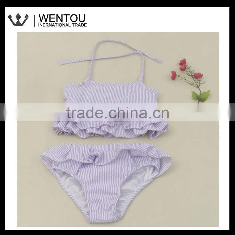 Personalized Blank Gingham Swim Suit