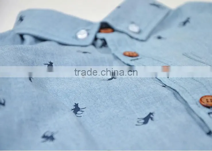 100% cotton Soft brand best- selling printing kid shirt