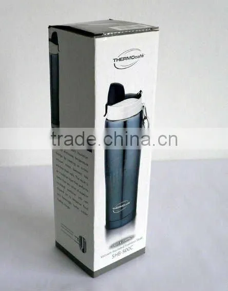 traveller's water bottle of E flute corrugated box