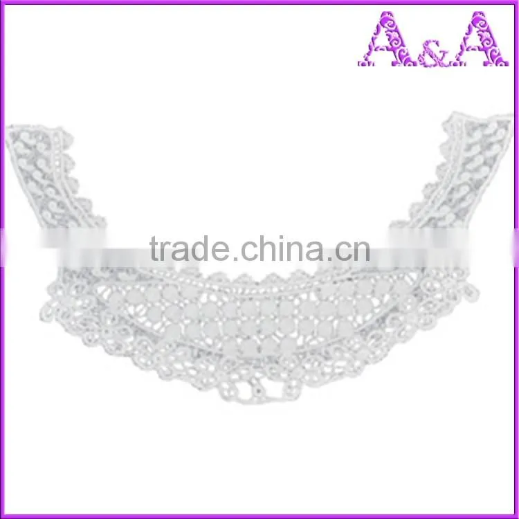 100% cotton crochet collar lace/necklace collar lace/lace collar