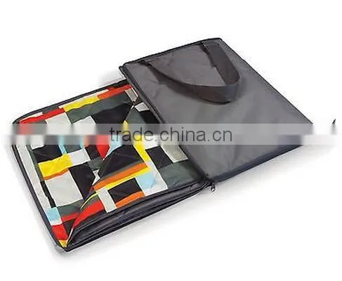 2014Xinbo Colorful Outdoor Polyester Fleece Picnic Blanket