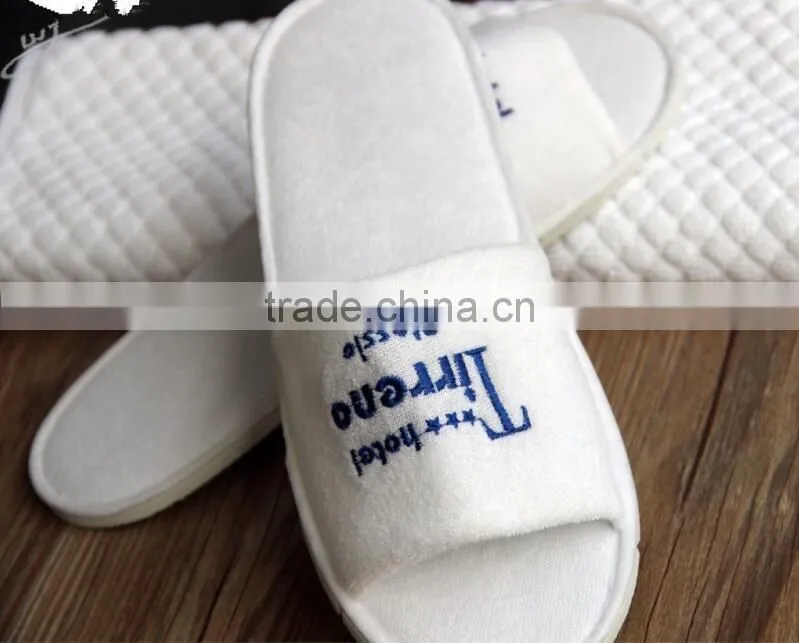 Direct Factory Wholesale bedroom slippers high quality cotton terry towel