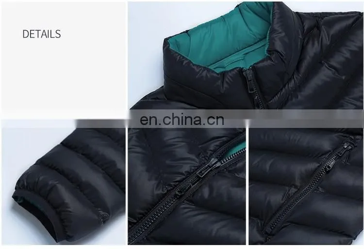2016 latest winter windproof down jacket unisex jacket