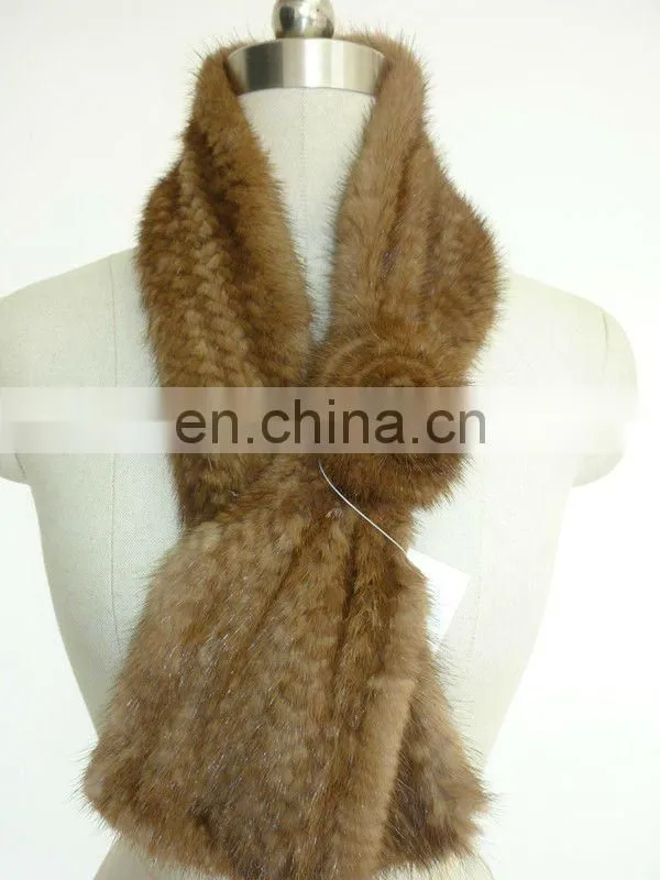 HK99 ladies fox fur scarf for women