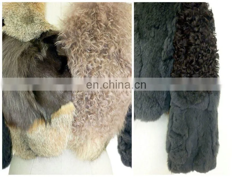 2012 new item short mink fur coat for girl