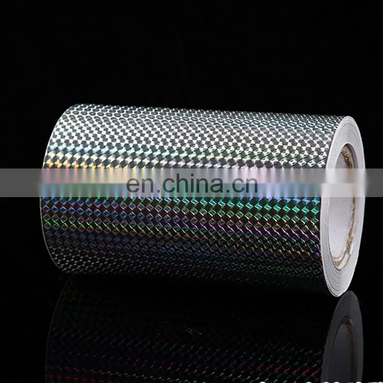 PCV silver three-dimensional laser stickers/water glue roll self-adhesive sticker