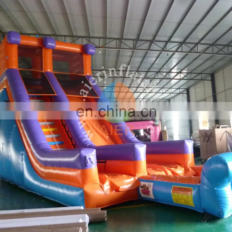 long giant inflatable water slide / outdoor inflatable water slides for kids