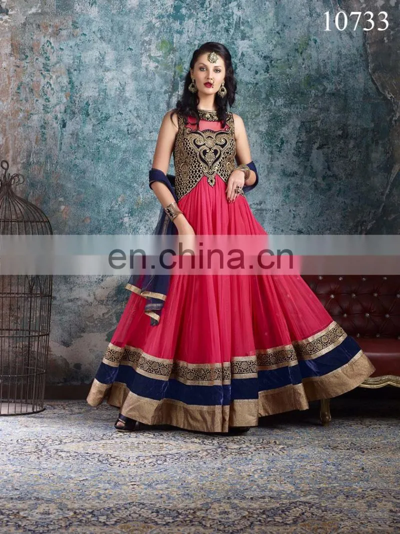 Designer Hand Embroided Anarkali Suit | Salwar Kameez Designs For Stitching | Indian Ladies Suits Fancy Salwar