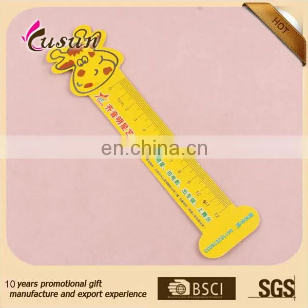 high quality plastic straight ruler with protractor